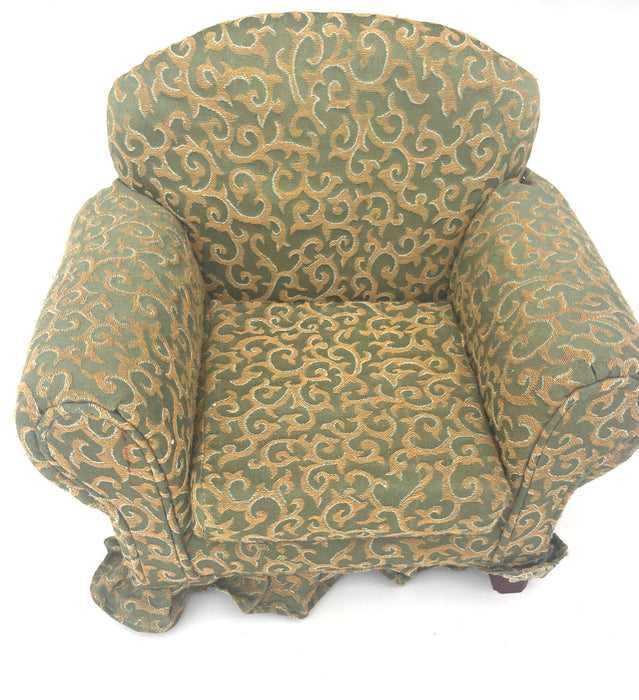 Green Print Chair