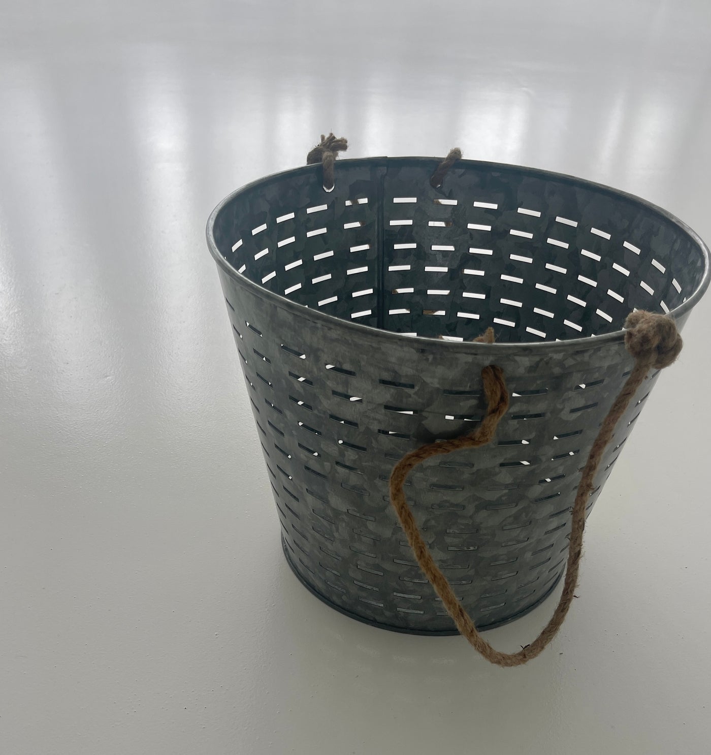 Unique metal bucket
