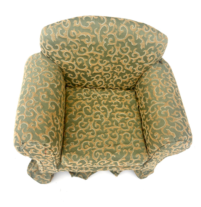 Green Print Chair