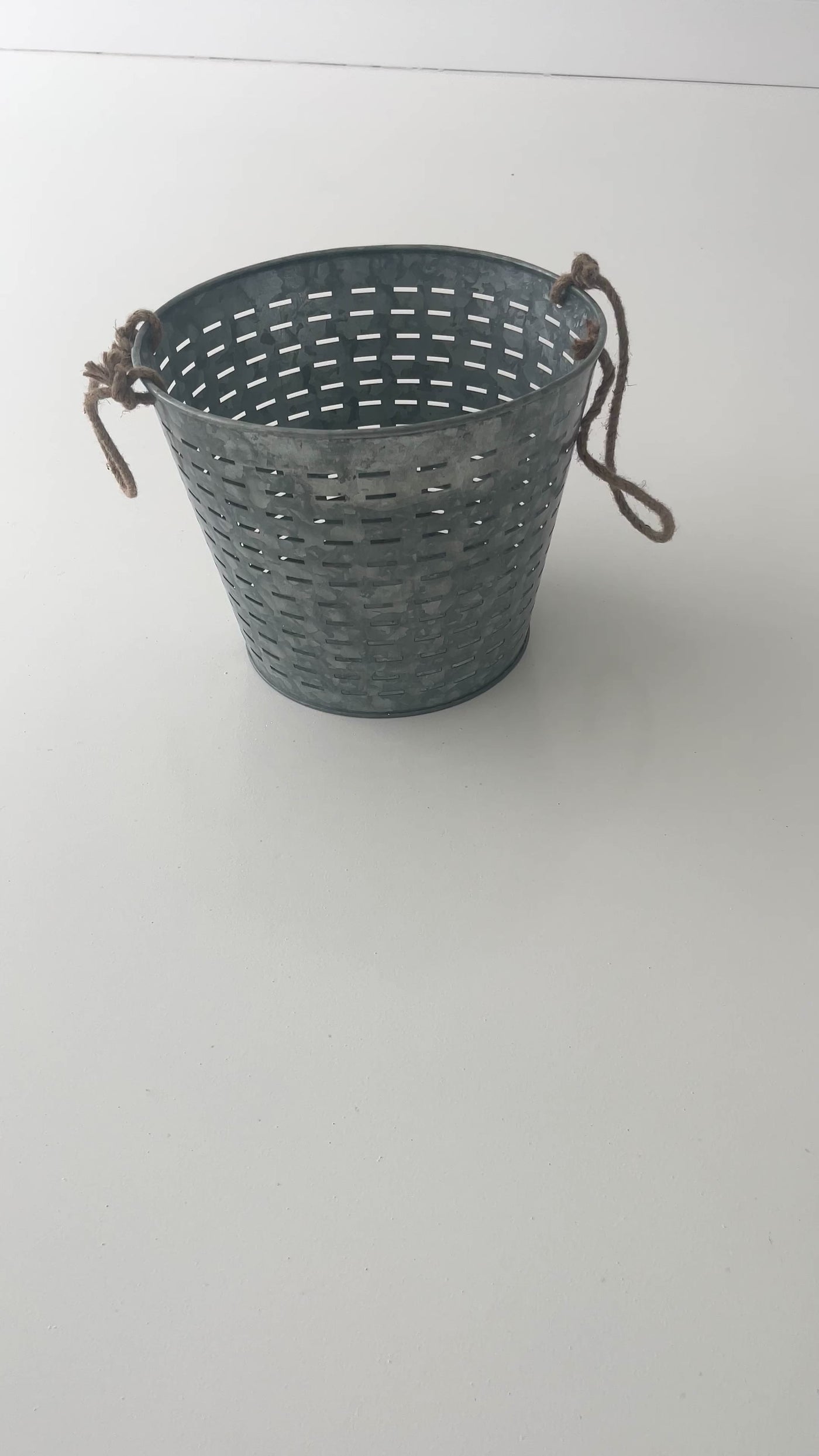 Unique metal bucket