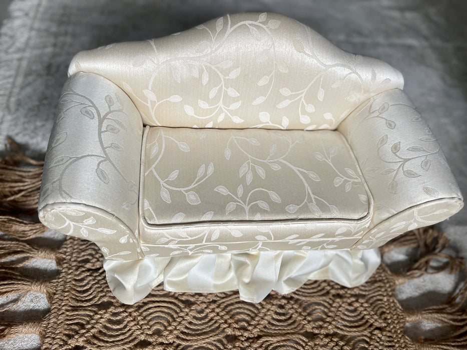 Vintage Ivory Couch
