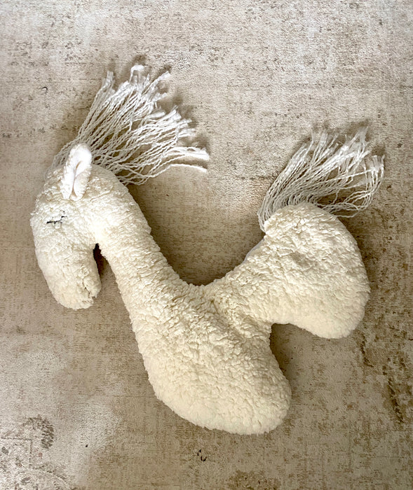 Newborn stuffed horse or unicorn prop