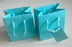 Tiffany style shopping Bags