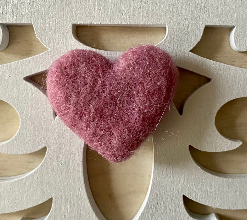 Felted Heart